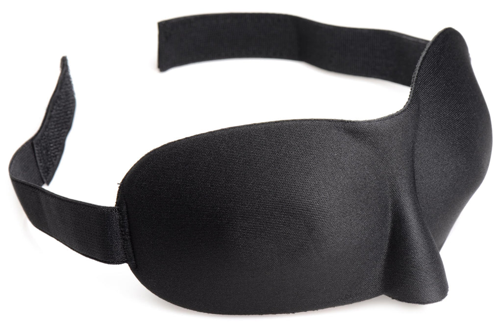 Frisky Frisky Deluxe Black Out Blindfold Black