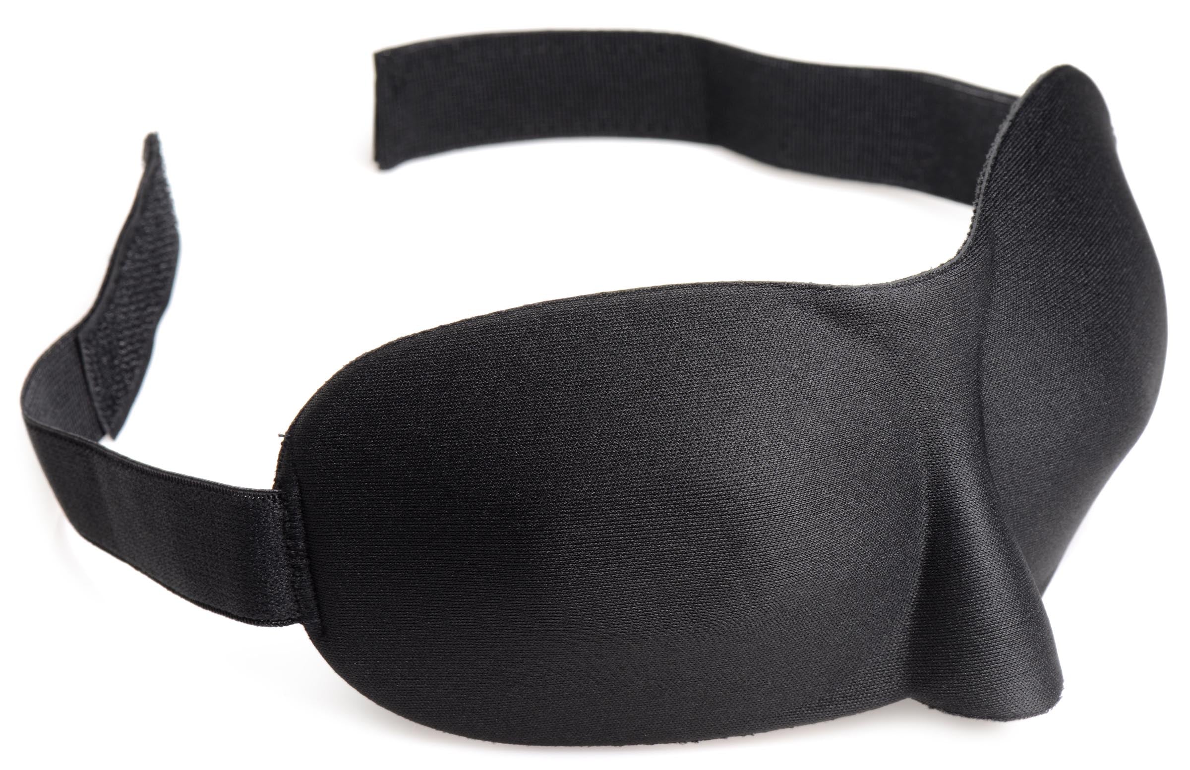 Frisky Frisky Deluxe Black Out Blindfold Black