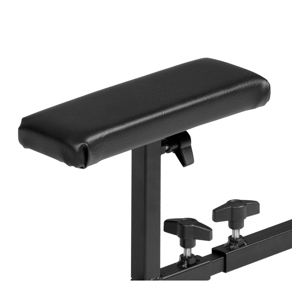 Strict Leather Stockade with Chest Pad and Fucking Rod Black