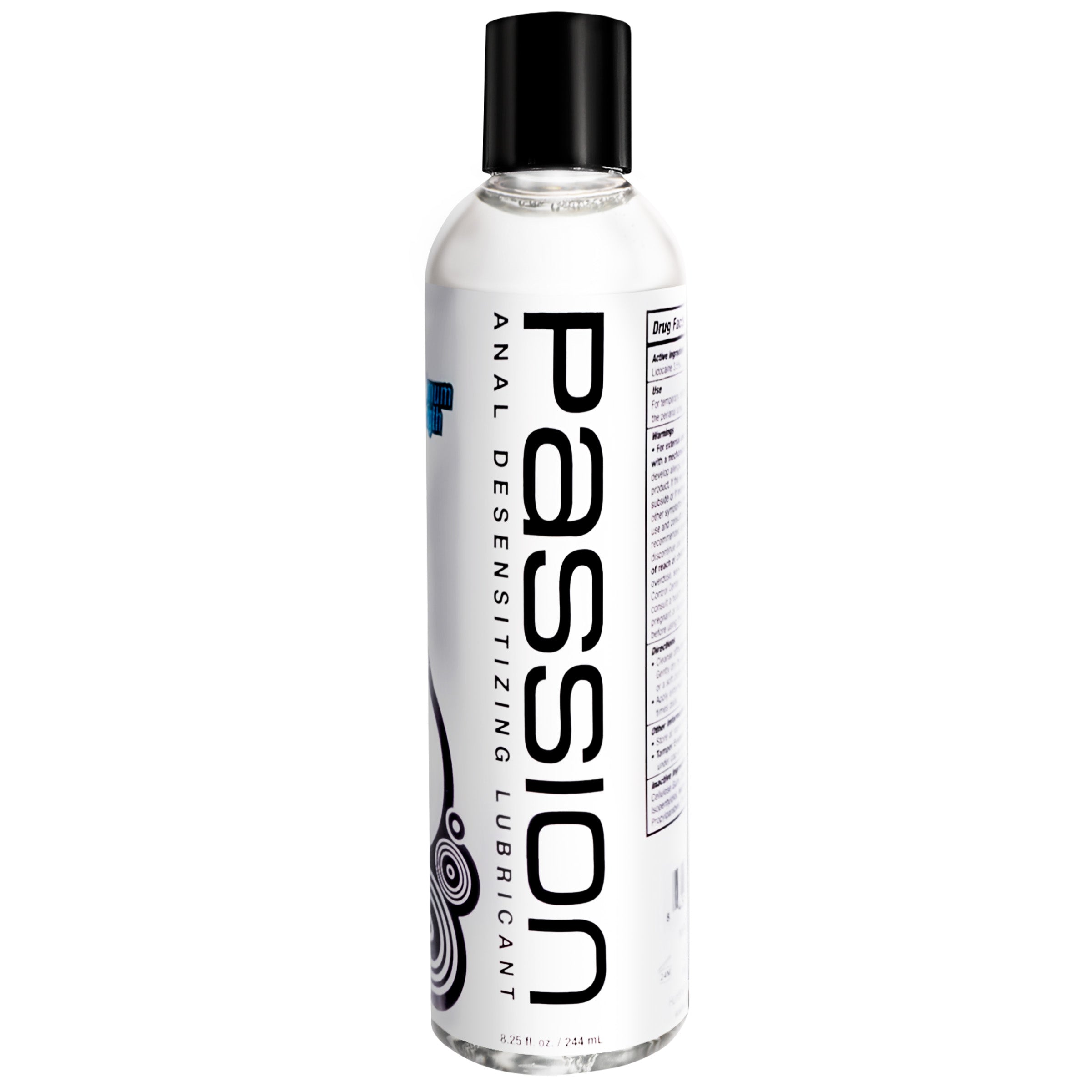 Passion Lubricants Extra Strength Anal Desensitizing Lube - 8.25 oz. Clear / 8.25 oz