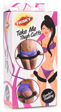 Frisky Take Me Thigh Cuff Restraint System Black