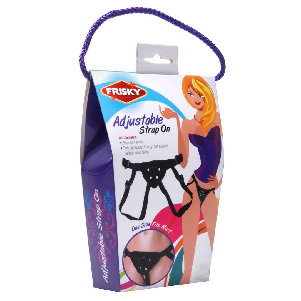 Frisky Frisky Adjustable Strap On Harness Black