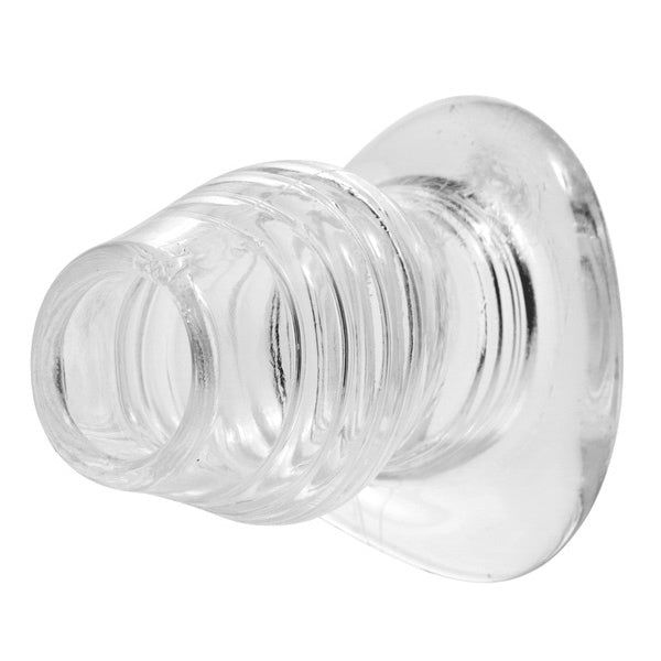 Master Series Cock Dock Full Access Tunnel Butt Plug Clear