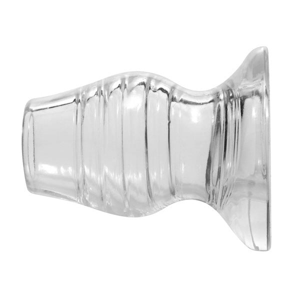 Master Series Cock Dock Full Access Tunnel Butt Plug Clear