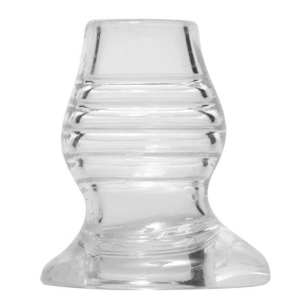 Master Series Cock Dock Full Access Tunnel Butt Plug Clear