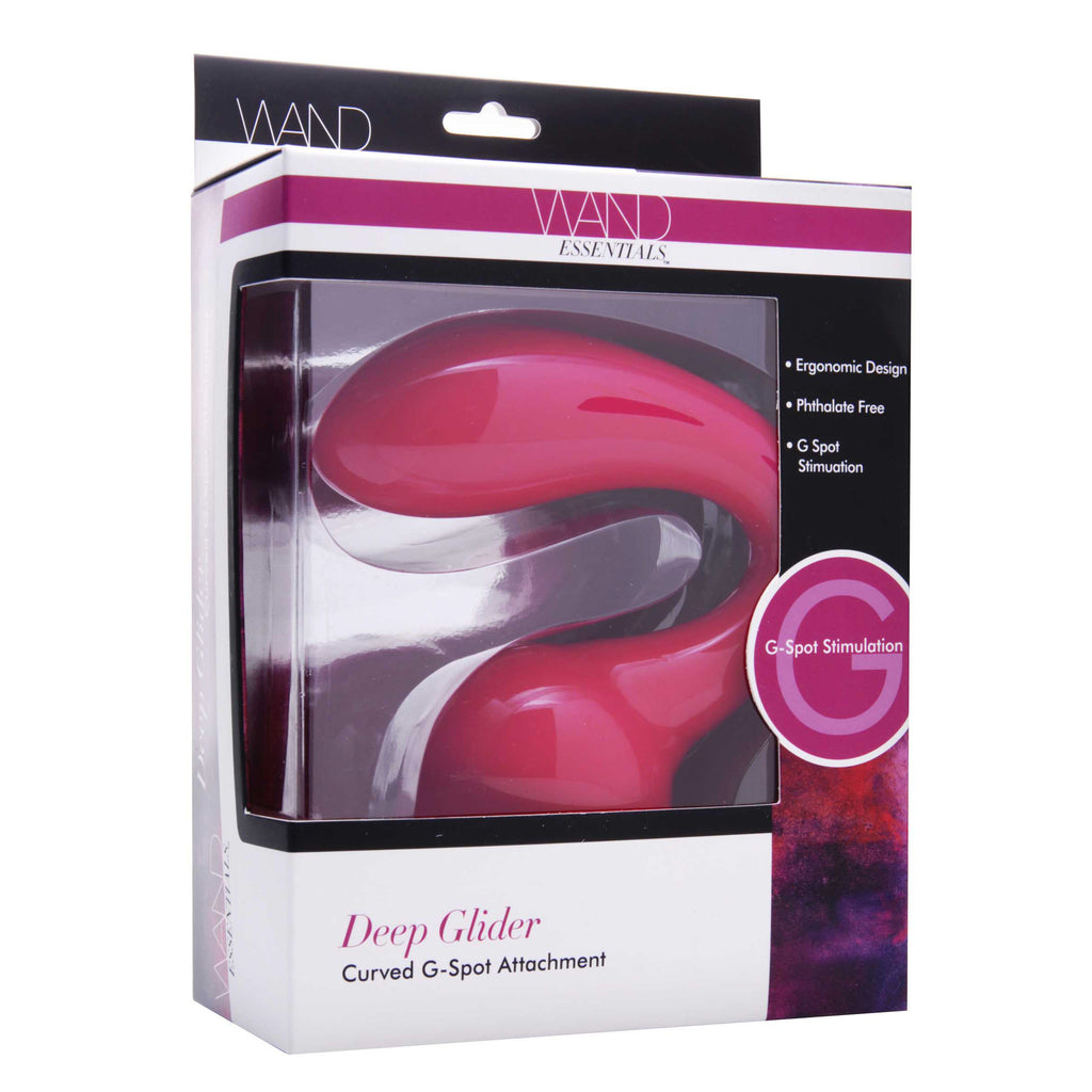Wand Essentials Deep Glider Wand Massager Attachment Pink
