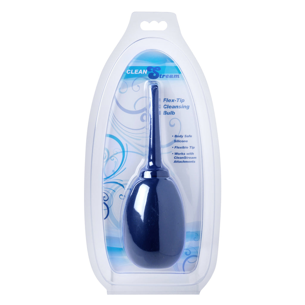 CleanStream Flex Tip Cleansing Enema Bulb Blue