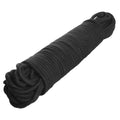 Master Series 96 Foot Cotton Bondage Rope - Black Black