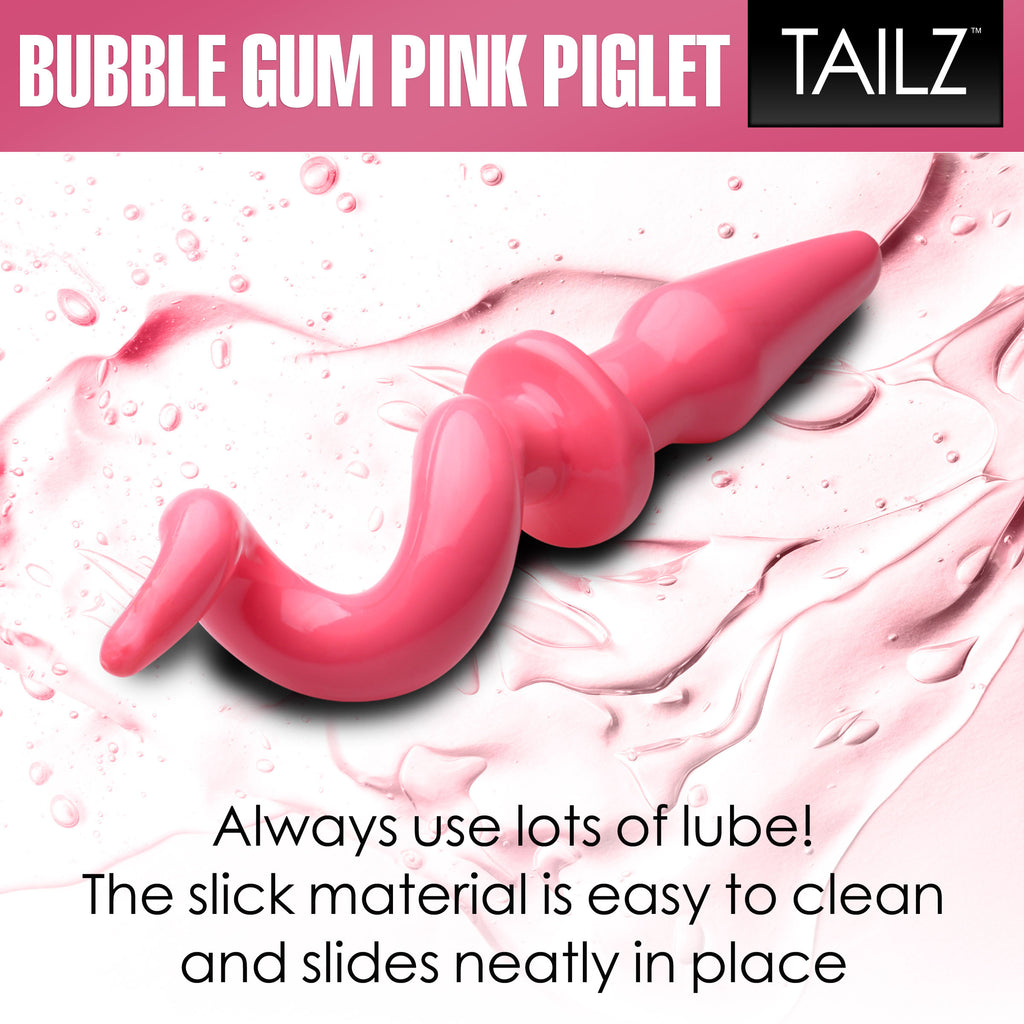 Tailz Piggy Tail Anal Plug Pink