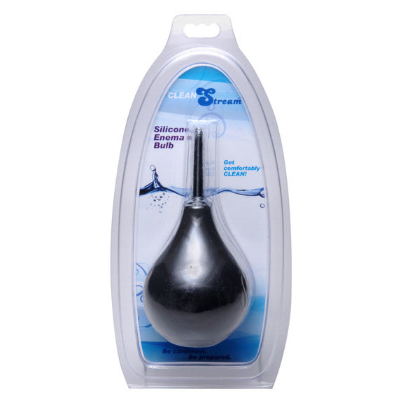 CleanStream CleanStream Thin Tip Enema Bulb Black