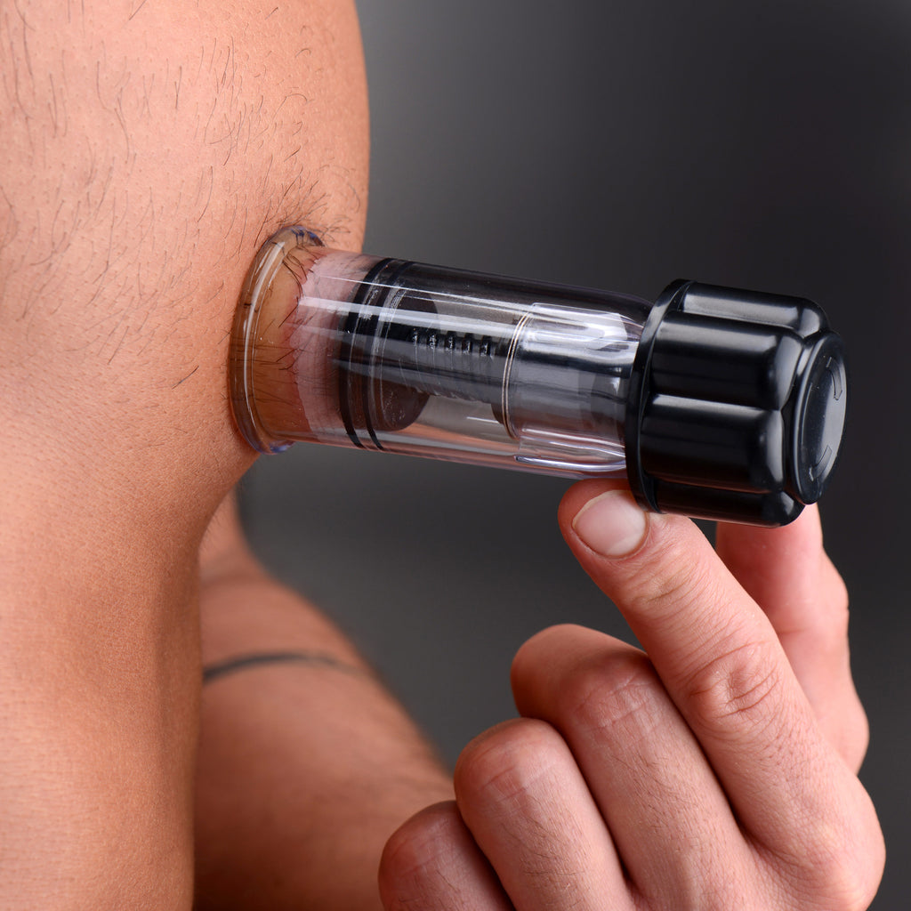 Master Series Black Maxxx Powerful Twist Nipple Suckers Black