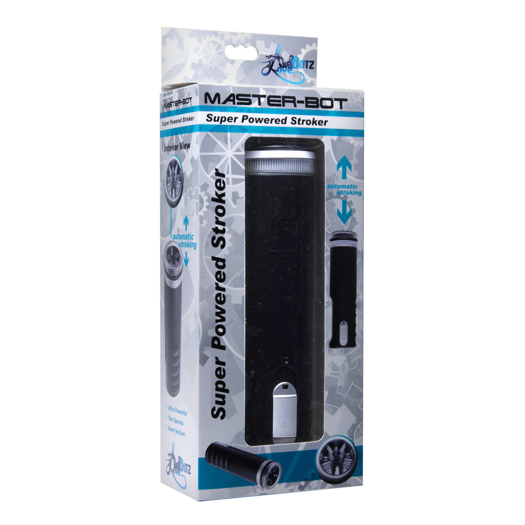LoveBotz Master-Bot Super Powered Automatic Stroker Grey