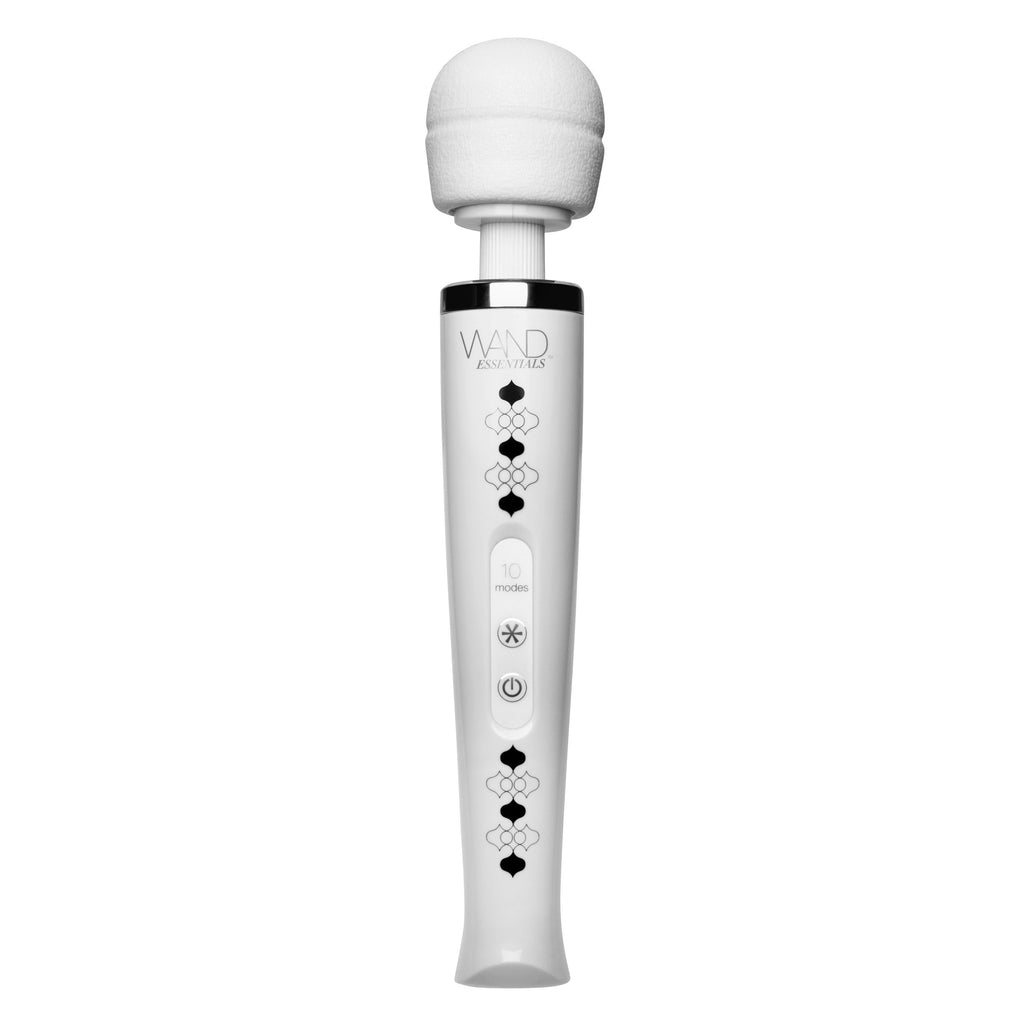 Wand Essentials Utopia 10 Function Cordless Rechargeable Wand Massager White