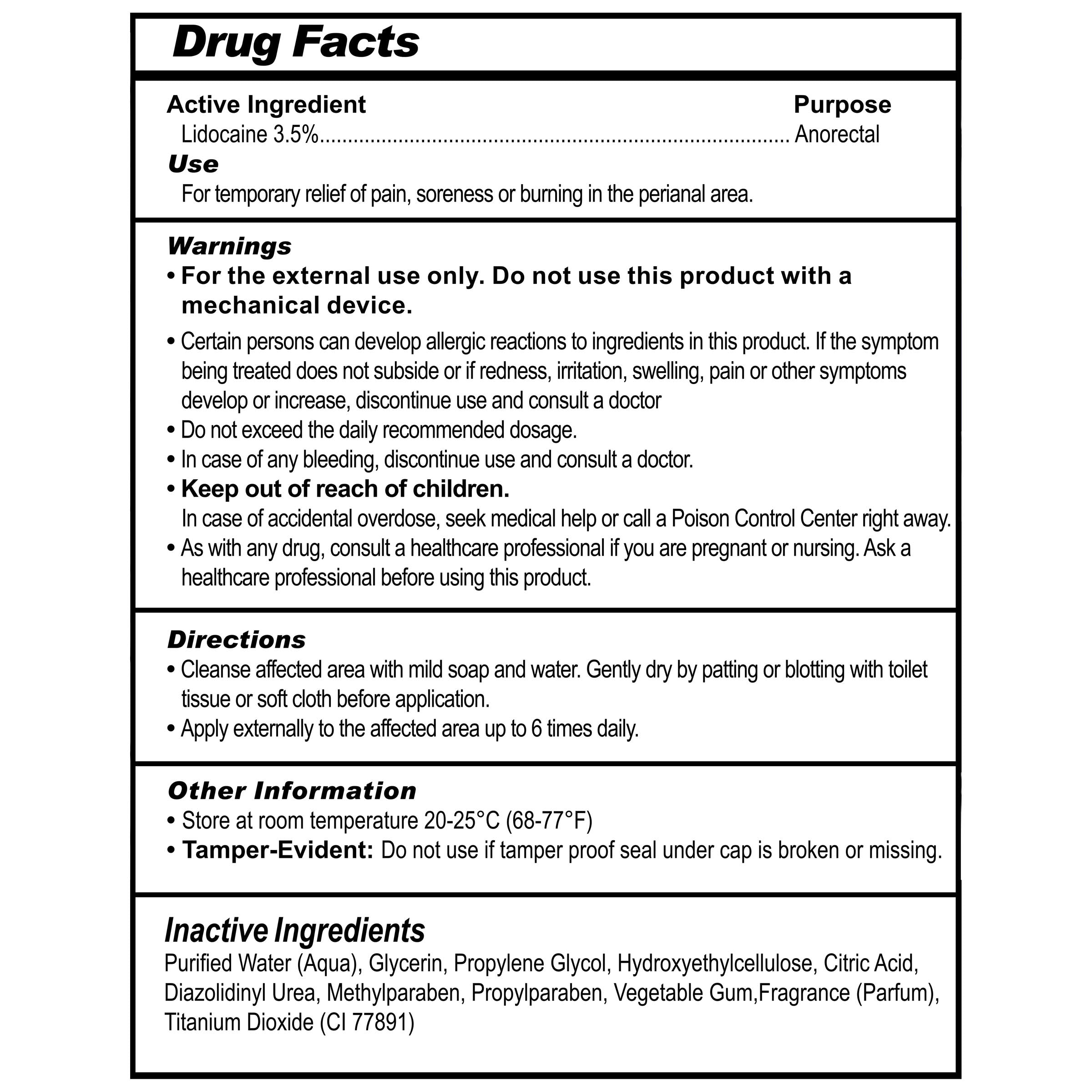 Master series Jizz Cum Scented Desensitizing Lube - 8.5 oz White