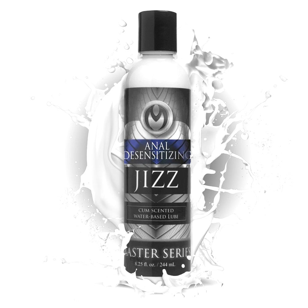 Master series Jizz Cum Scented Desensitizing Lube - 8.5 oz White