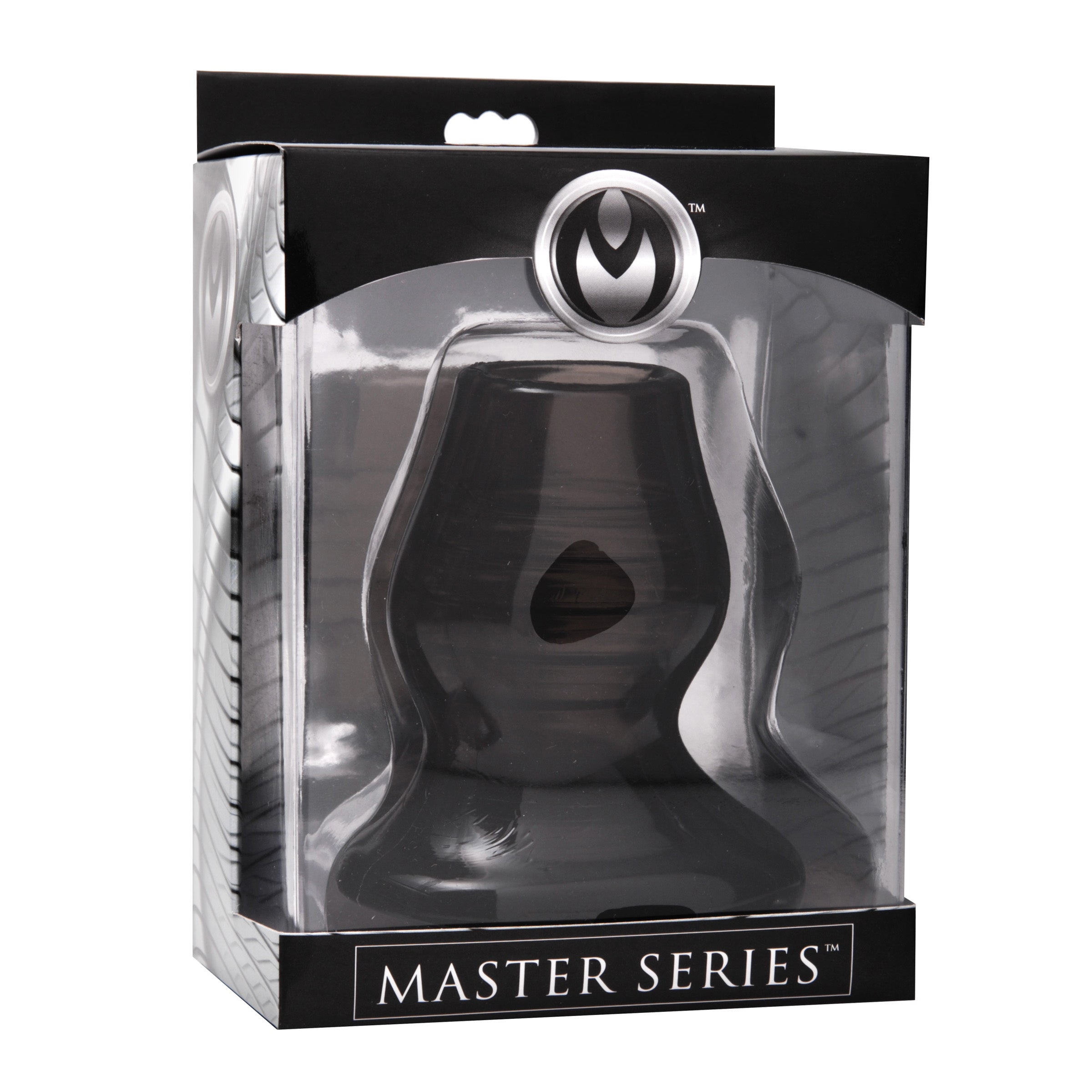 Master Series Excavate Tunnel Anal Plug Black