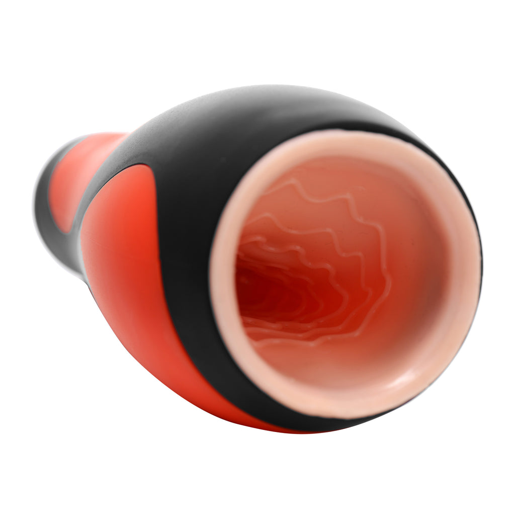 LoveBotz Vibra Head Bionic Auto Stroker Red