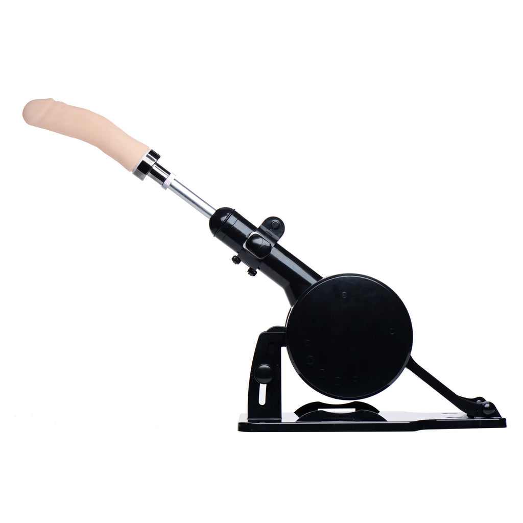 LoveBotz Robo FUK Adjustable Position Portable Sex Machine Black