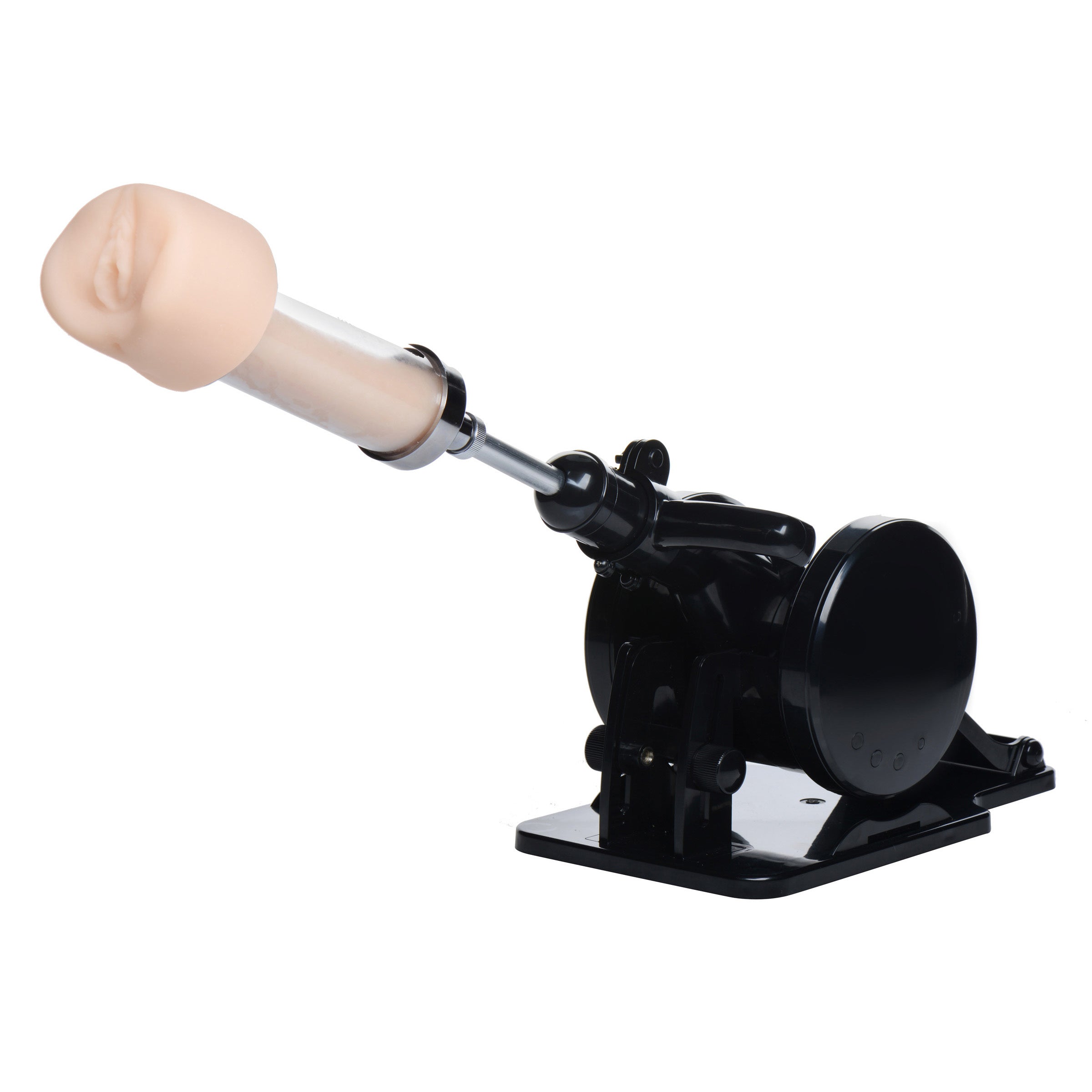 LoveBotz Robo FUK Adjustable Position Portable Sex Machine Black