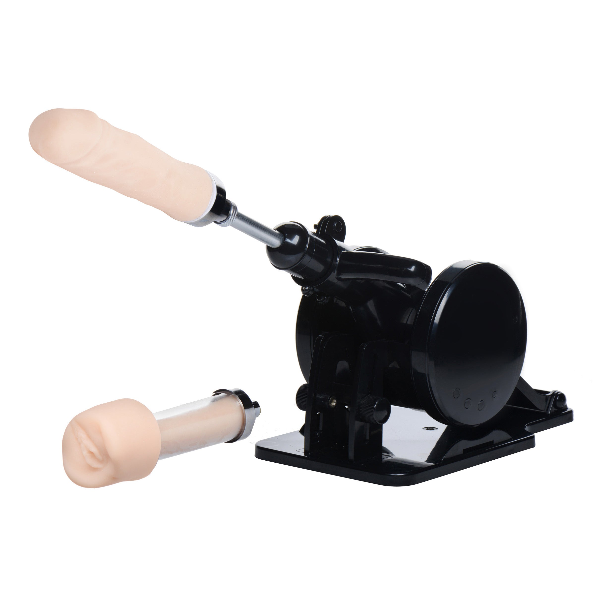 LoveBotz Robo FUK Adjustable Position Portable Sex Machine Black