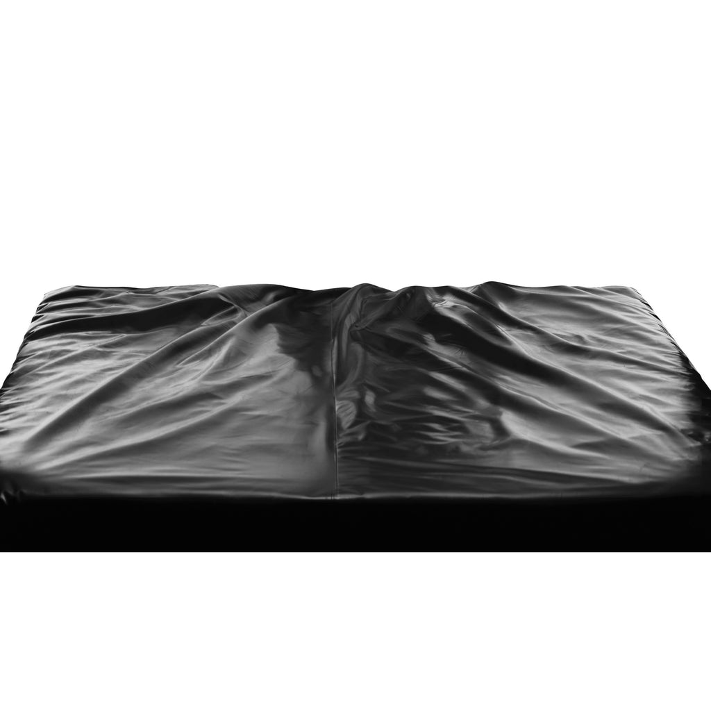 Master Series King Size Waterproof Fitted Sex Sheet Black
