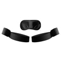 Frisky Thigh Cuff Kit with Blindfold Black