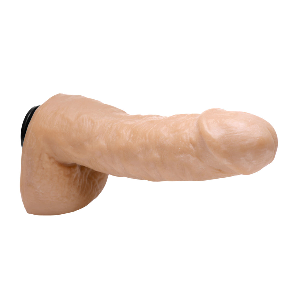 LoveBotz EZ Bend Dildo Attachment for Love Machine Flesh