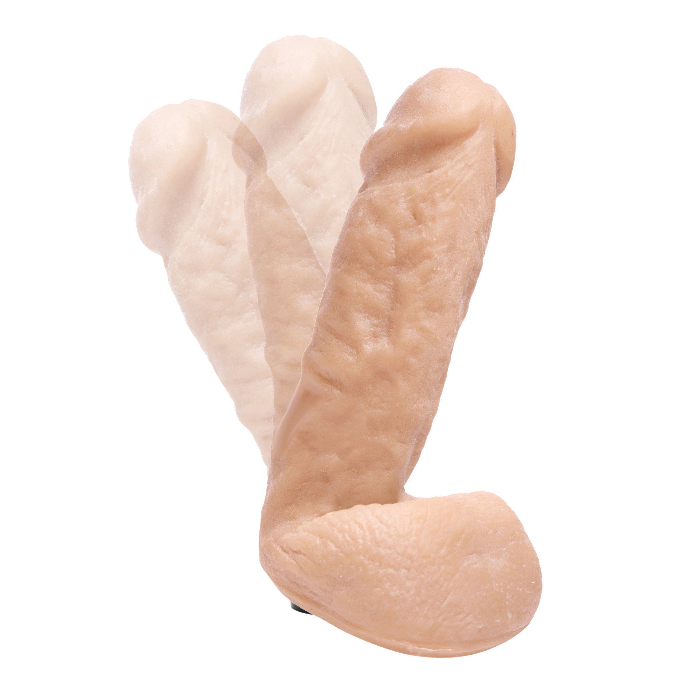 LoveBotz EZ Bend Dildo Attachment for Love Machine Flesh
