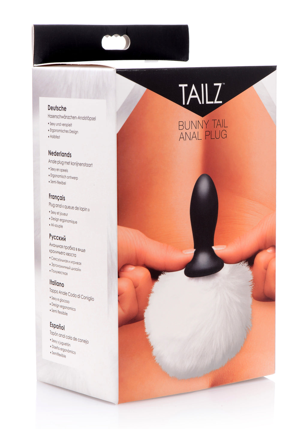 Tailz Bunny Tail Anal Plug White