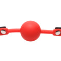 Frisky Silicone Comfort Ball Gag Red
