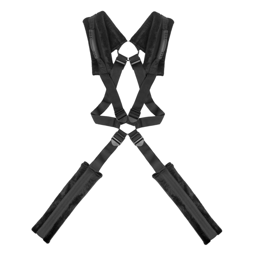 Frisky Stand and Deliver Sex Position Body Sling Black