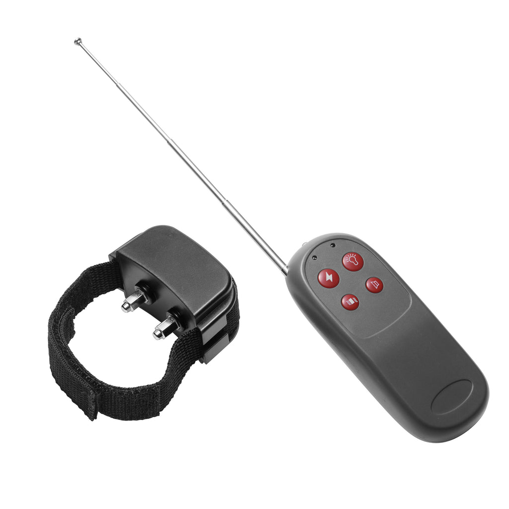 Master Series Cock Shock Remote CBT Electric Cock Ring Black