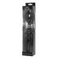 Master Series Expander Inflatable Anal Plug with Removable Pump Black