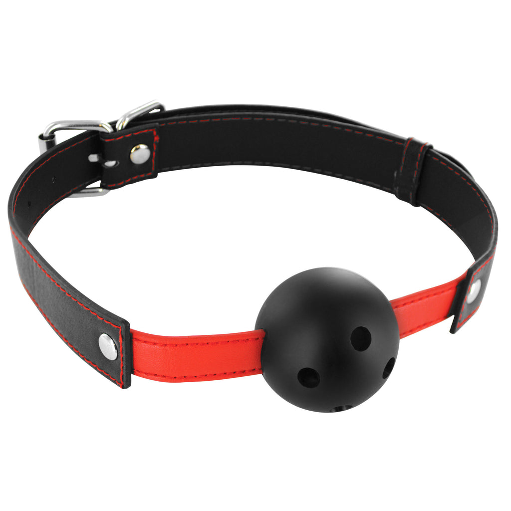 Frisky Subdue Me Breathable Ball Gag Black