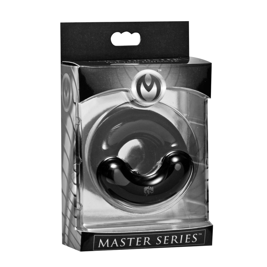Master Series Cock Holster Cock and Ball Ring Erection Enhancer Black