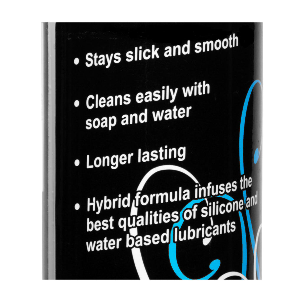 Passion Lubricants Passion Hybrid Water and Silicone Blend Lubricant- 8 oz Clear / 8 oz