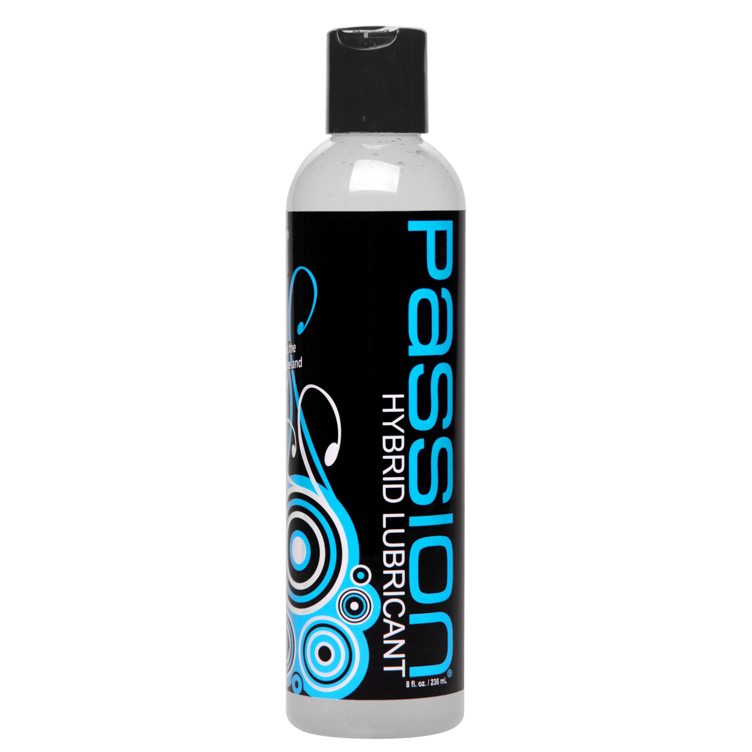 Passion Lubricants Passion Hybrid Water and Silicone Blend Lubricant- 8 oz Clear / 8 oz