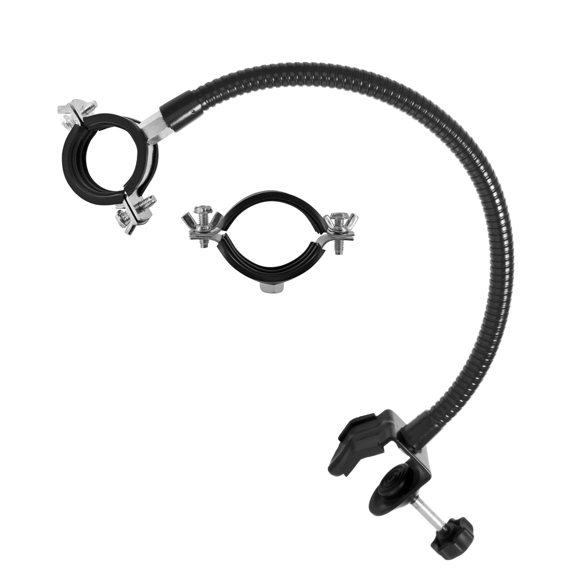 Wand Essentials Wand Assist Adjustable Gooseneck Wand Holder Black