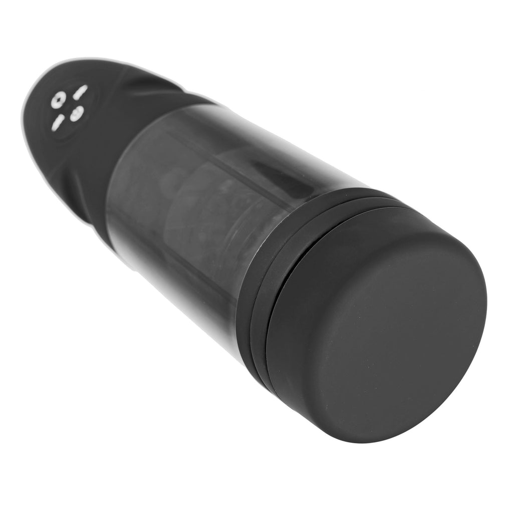 LoveBotz Strobe Multi Function Rechargeable Stroker Black