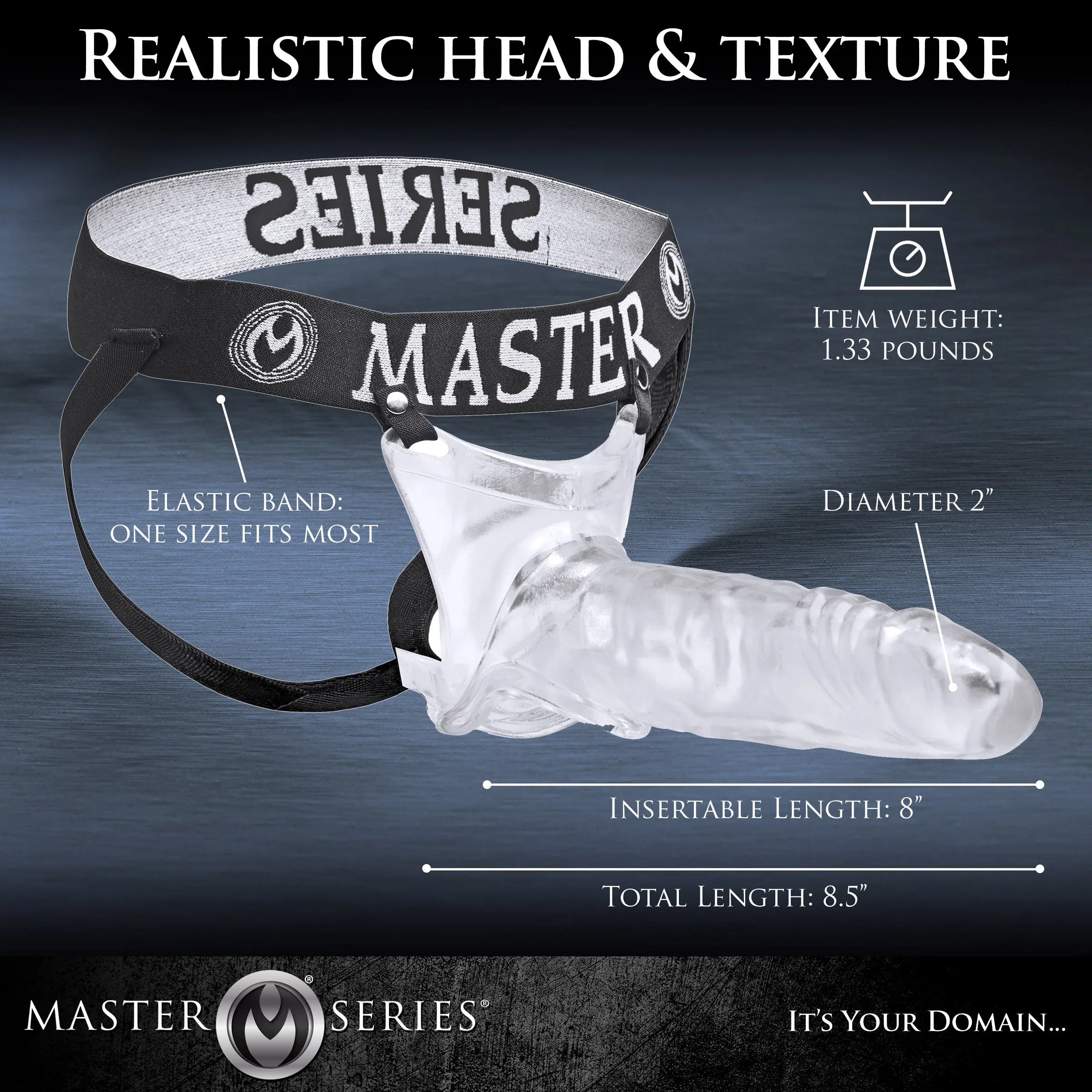 Master Series Grand Mamba XL Jock Style Cock Sheath - IntimaVibes