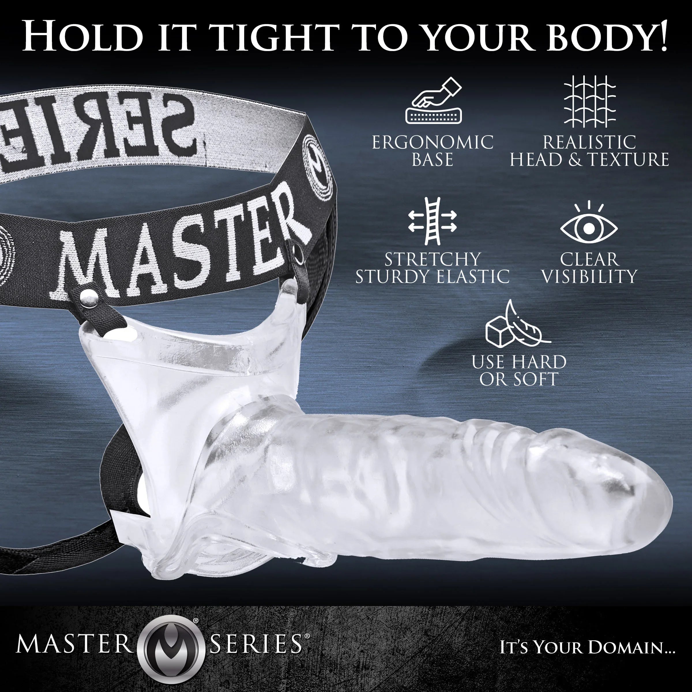 Master Series Grand Mamba XL Jock Style Cock Sheath - IntimaVibes