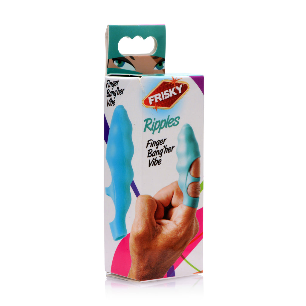 Frisky Finger Bang-her Vibe - Teal Blue