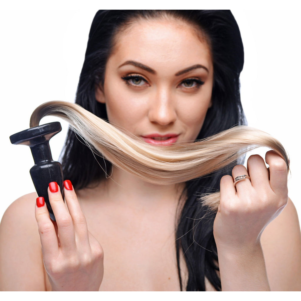 Tailz Pony Tail Anal Plug Black