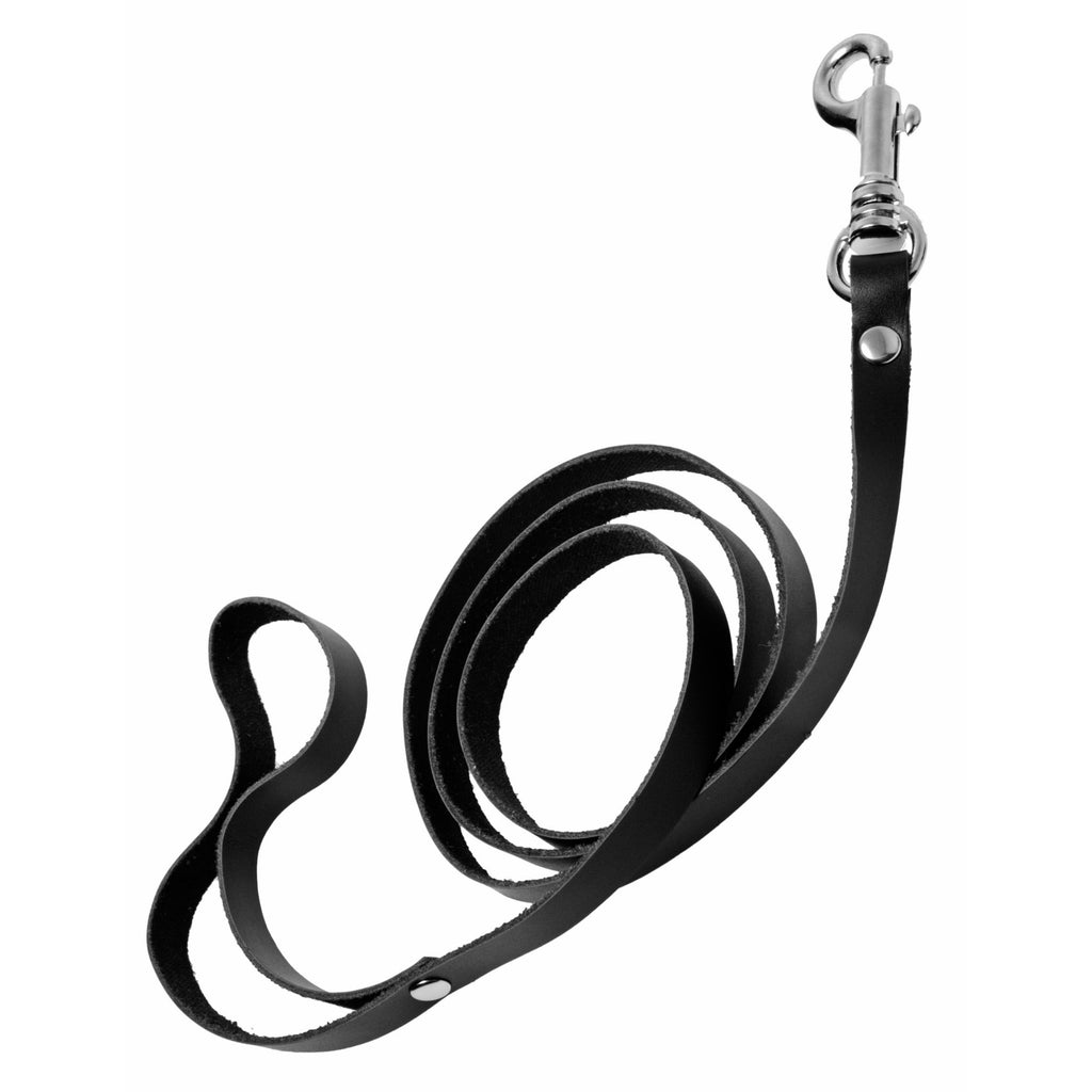 Strict Leather By the Balls Scrotum Stretching Kit with Leash Black
