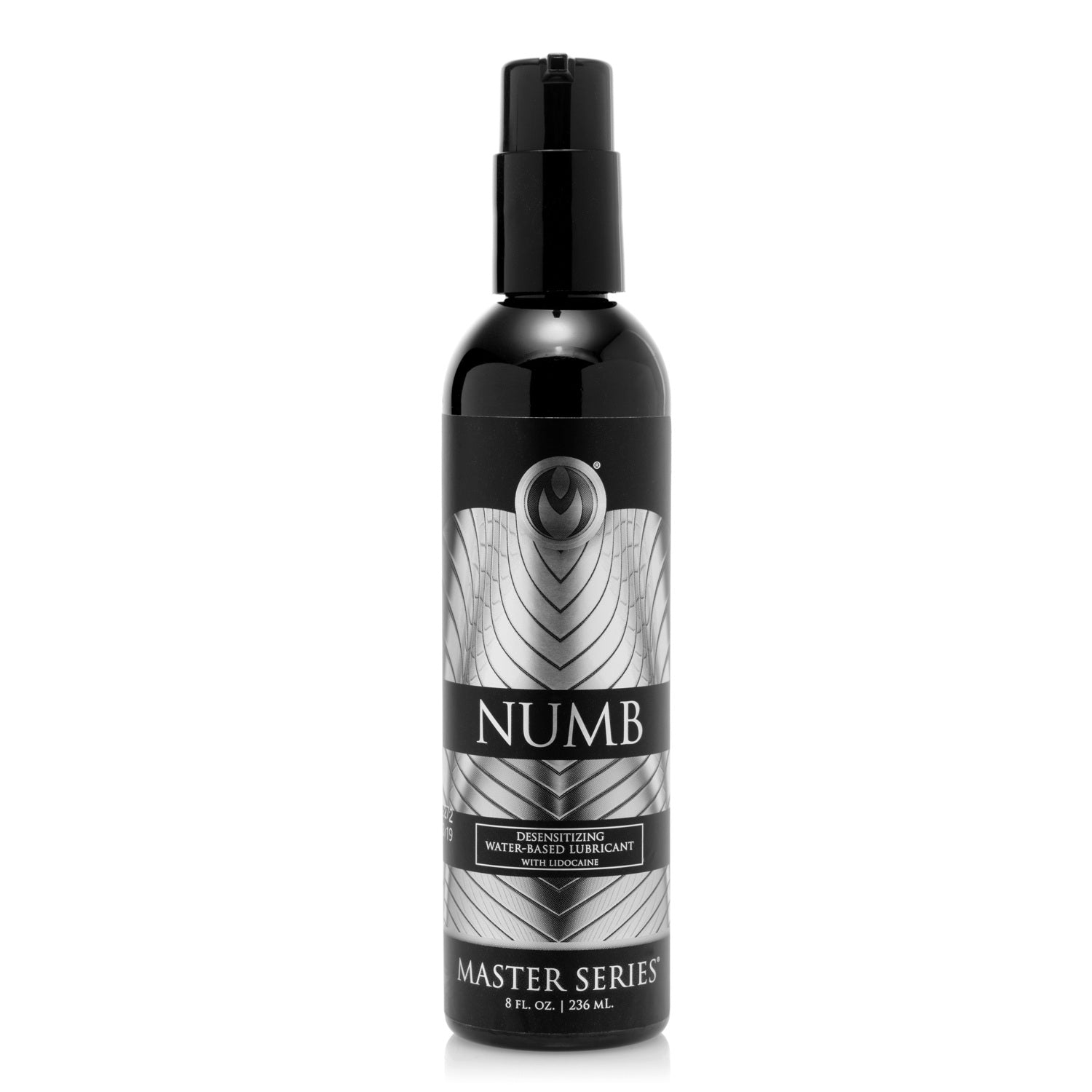 XR Brands Numb Desensitizing Water Based Lubricant with Lidocaine - 8 oz