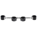 Master Series Unrestricted Access Spreader Bar Kit with Ring Gag Black