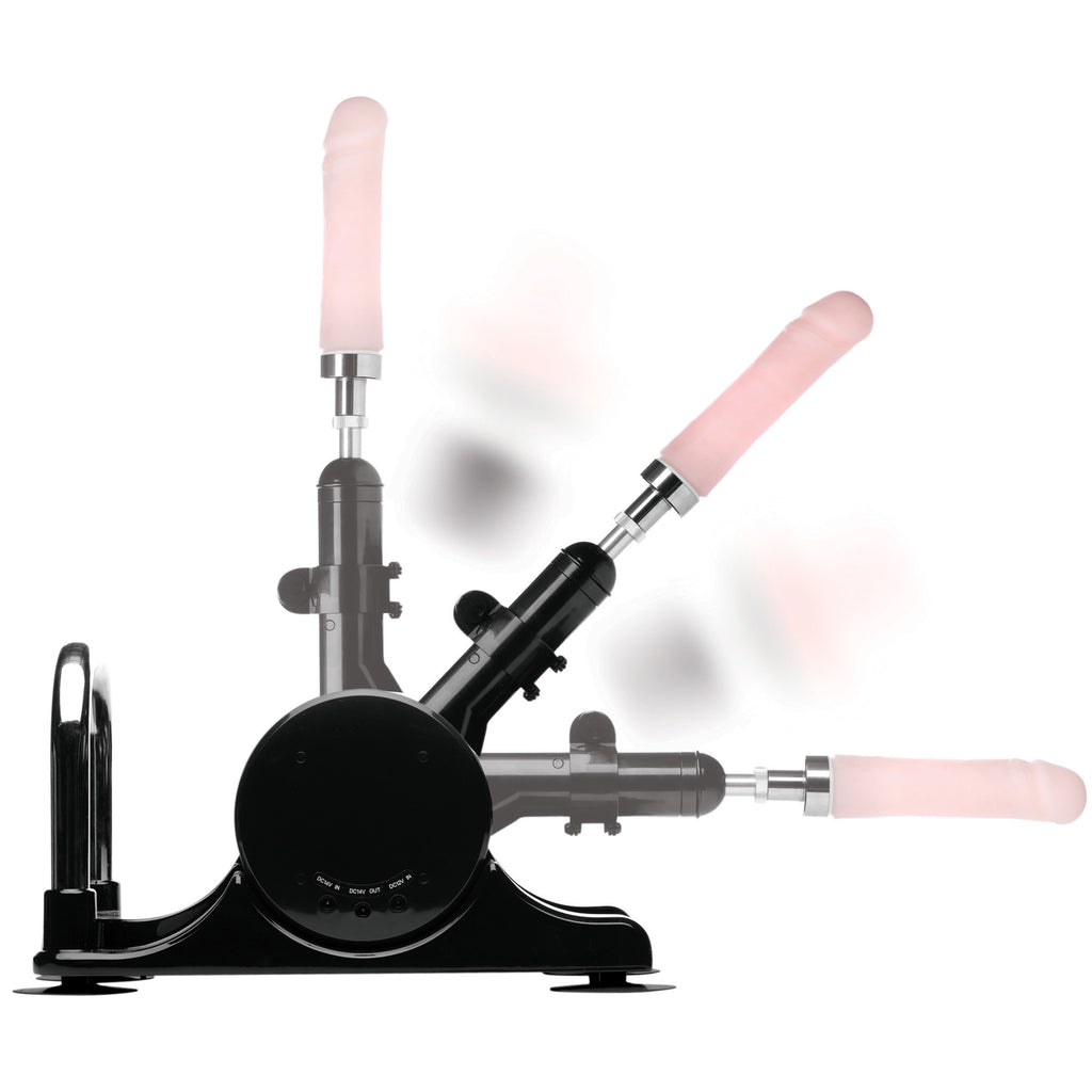 LoveBotz LoveBotz Robo Fuk Deluxe Adjustable Sex Machine Black
