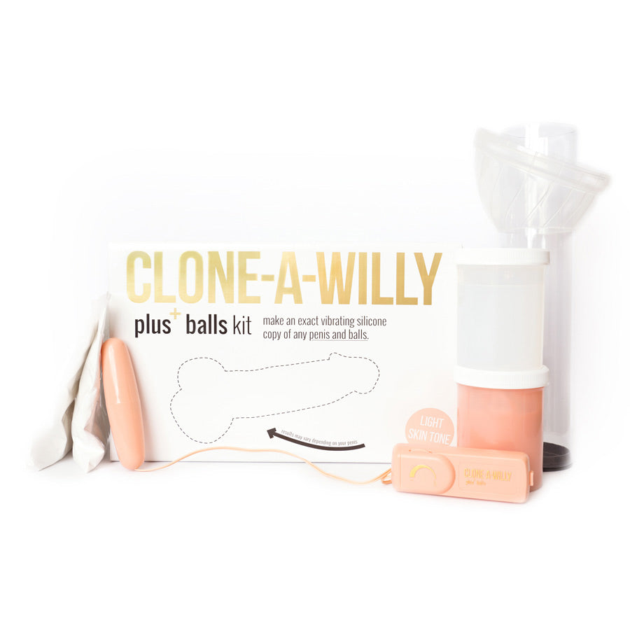 Empire Labs Clone-A-Willy Plus Balls Kit Flesh
