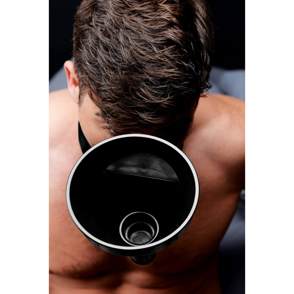 Master Series Latrine Extreme Funnel Gag Black
