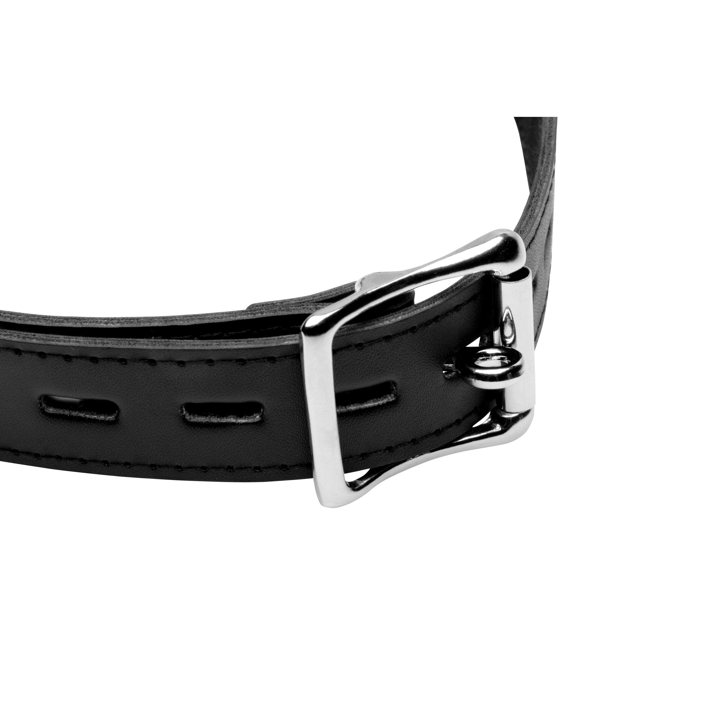 STRICT XL 2 Inch Silicone Ball Gag Black